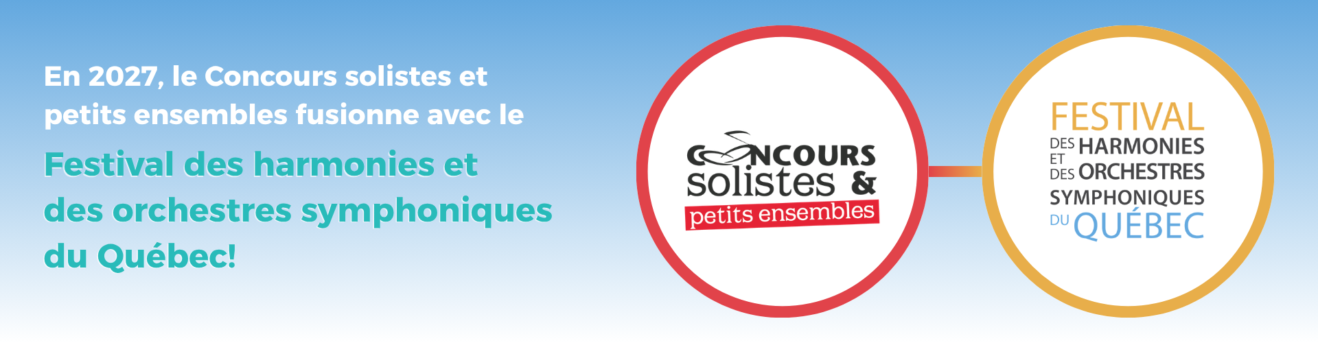 Fusion du Concours solistes au Festival des harmonies