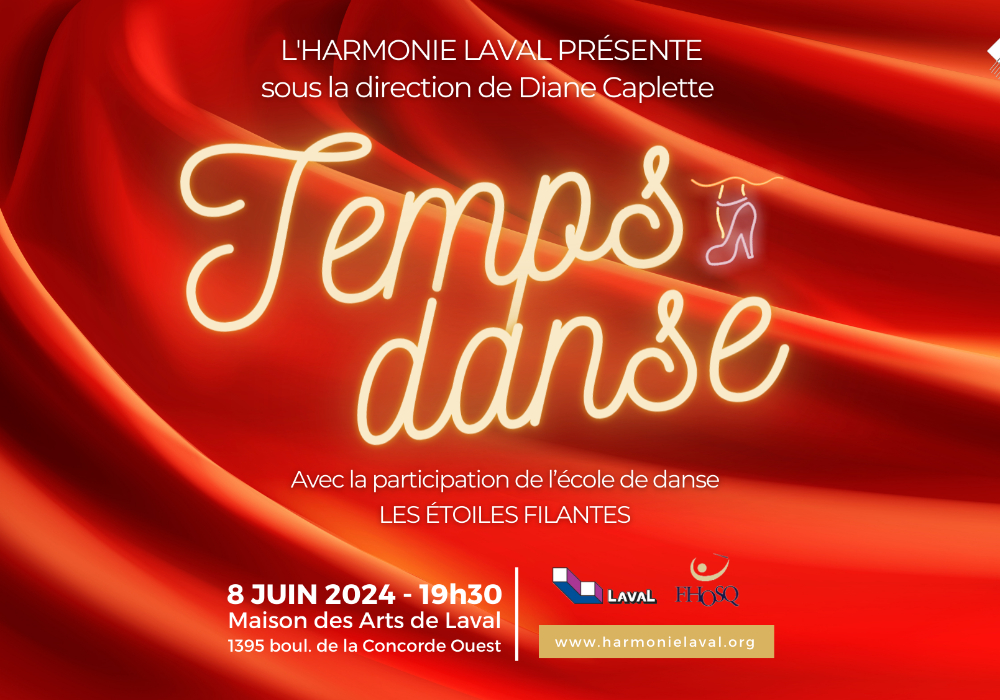 Concert Harmonie Laval - Temps-danse