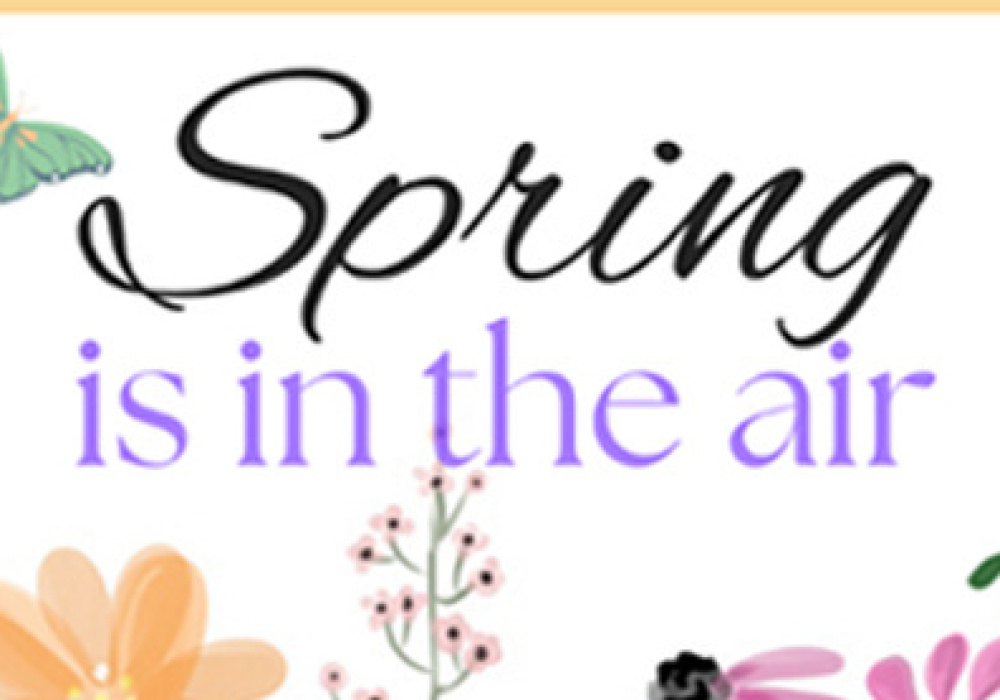 Spring is in the air