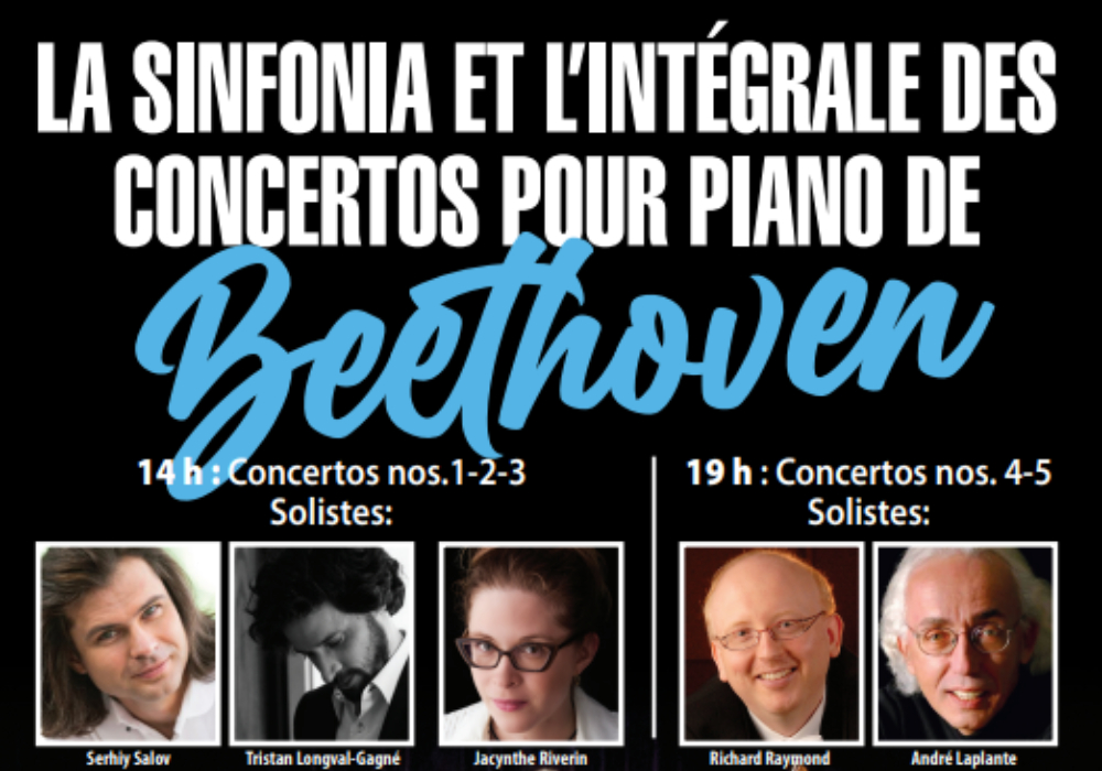 La Sinfonia et l’intégrale des concertos pour piano de Beethoven