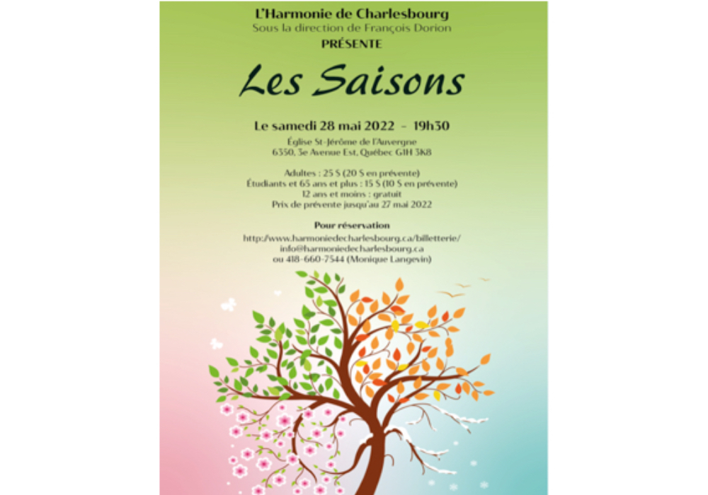 Concert Harmonie de Charlesbourg